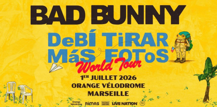 VTC Marseille concert Bad Bunny Orange Vélodrome