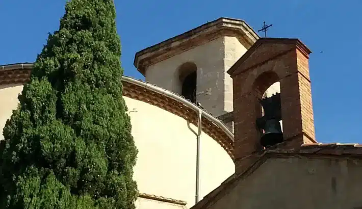 The bell towers of Auriol church