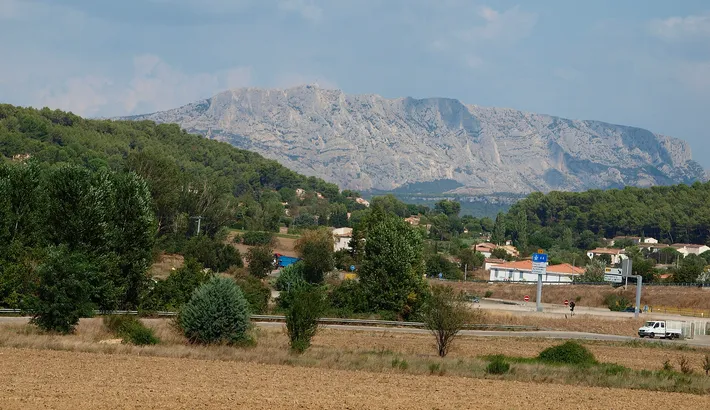 Gardanne and Mont Sainte-Victoire
