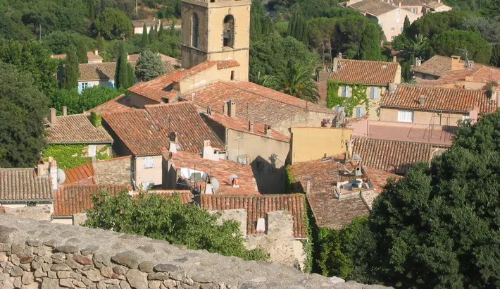 The village of Grimaud